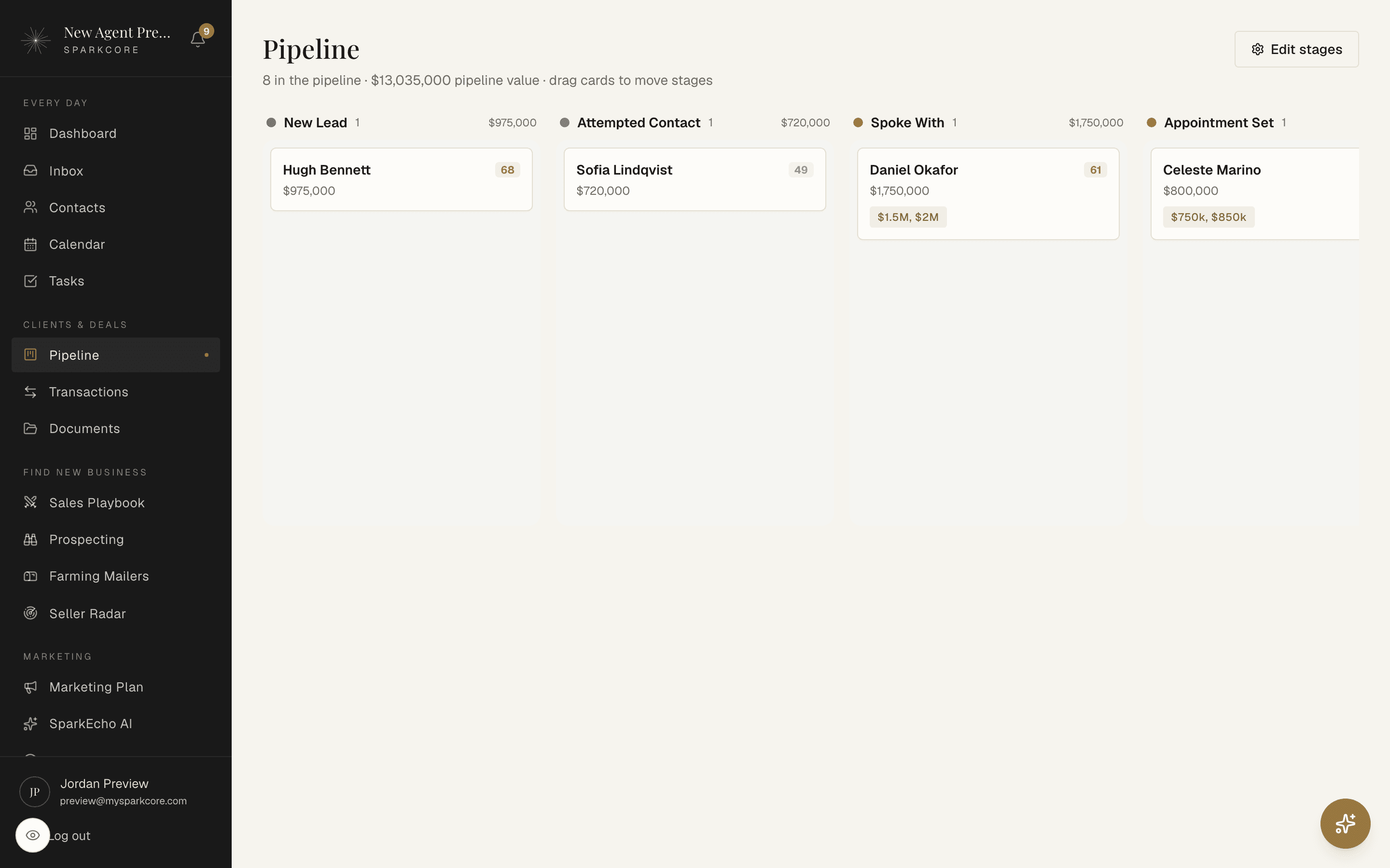 Pipeline in SparkCore